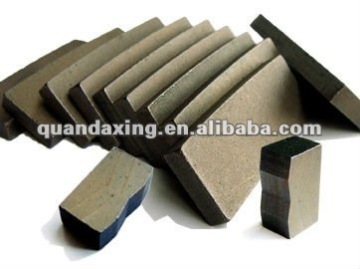 Abrasive Sandstone cutting segment , diamond segment for hard sandstone