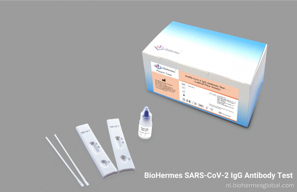 COVID-19 immunoglobuline G snelle test