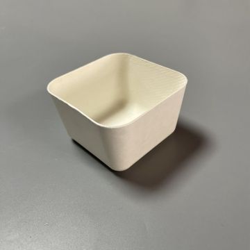 Molded paper biodegradable cosmetic cream box packaging