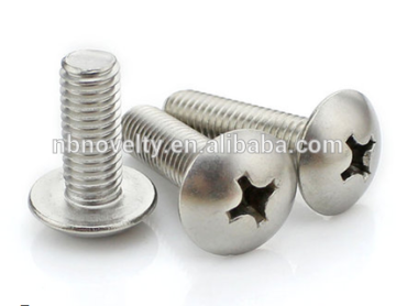 Stainless steel pan head phil machine screw