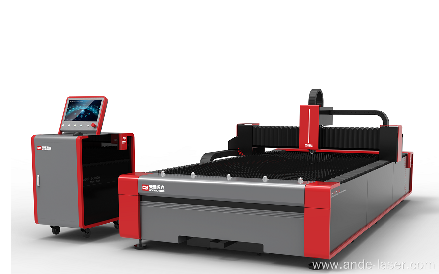 fiber laser cut sheet machine