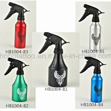 Colorful Newest Tattoo Accessories Green Soap Aluminum Bottles