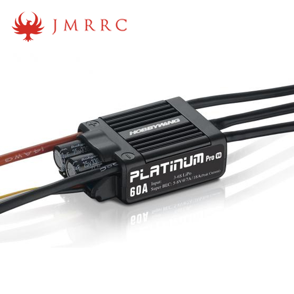 Platinum 60A V4 ESC pa furça për modelin RC