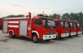 17T 6 × 4 Howo Heavy Duty Trockenen Feuerwehrwagen Feuerwehrauto