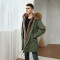 High Quality Mens Parka Jacket Long Wholesale Custom