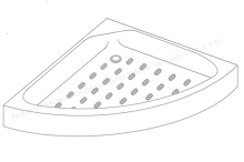 Anti Slip Shower Tray Shower Basel with Lower Prices