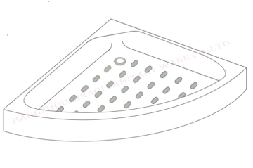 Anti Slip Shower Tray Shower Basel with Lower Prices