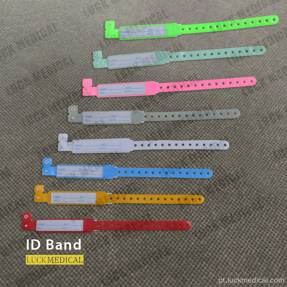Id Band With Name Card