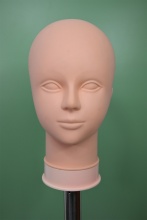 Mannequin Head Bald Makeup Massage Salon