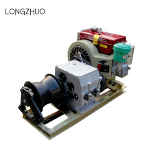 Fast Speed Engine Powered Electric Winch