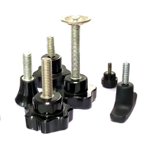 Custom Plastic Knobs and Handles: Round Ball, Bakelite, Nylon Threaded Knobs