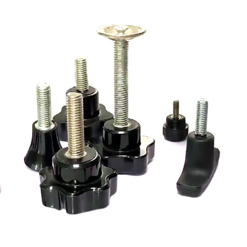 Custom Plastic Knobs and Handles: Round Ball, Bakelite, Nylon Threaded Knobs