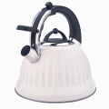 Stainess steel induction stovetop whistling tea kettle