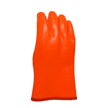 Guanti in PVC fluorescente 30cm