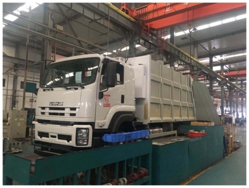 Isuzu 6x4 CE Trucks Trash Heavy Duty