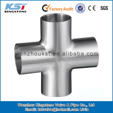 ss304 short type cross welding cross pipe fitting cross