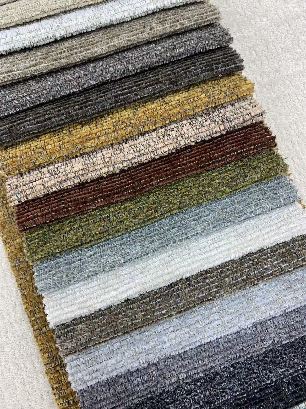 Tela de tapicería de chenilla Chenille Upholstery Fabric