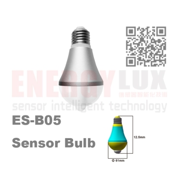 ES-B05 PIR infrared sensor light bulb led pir bulb