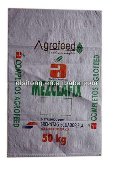 pp chemical bag packing 10kg export to India