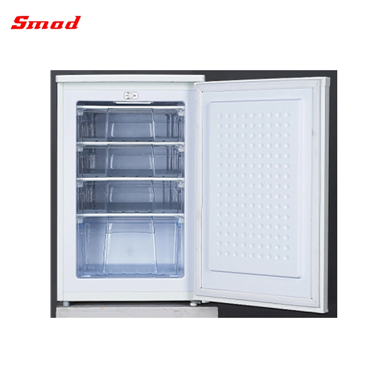 156L Solid Door Vertical Deep Freezer No Frost Freezer