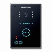 Water-resistant Intercom System with Pinhole Camera and Aluminum-alloy Panel