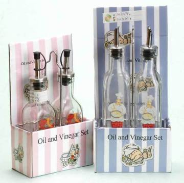 Vineger Bottle, Glass Bottle