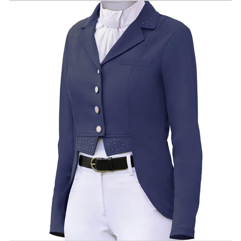 Navy Long Equestrian Show Jackets