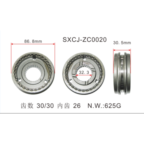 Manual Auto Parts Transmission Synchronizer Ring OEM 8-94161-860-0 untuk Isuzu