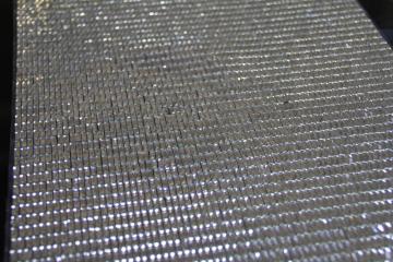 Hot melt adhesive glass crystal strass applique 24*40cm