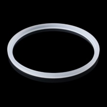 Bubble Free Quartz Ring Factory: Customized Glass Quartz Flange Inner Cover Ring