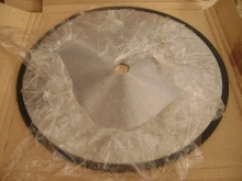 Round kinfe,magnetic powder clutch and Air shaft,pad shaft