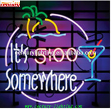 custom neon bar sign