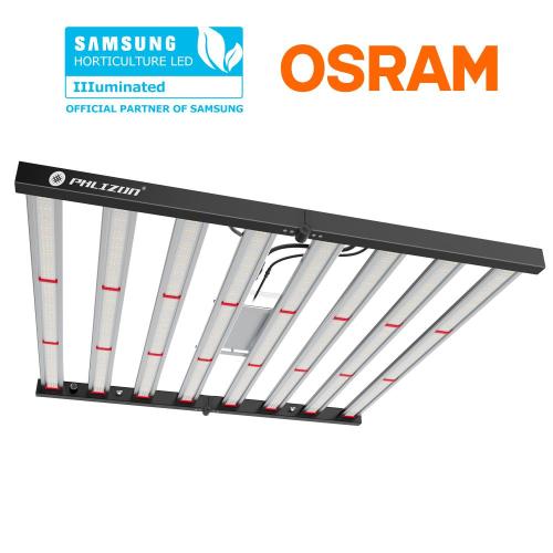 Tumbuh tumbuhan dengan lampu LED