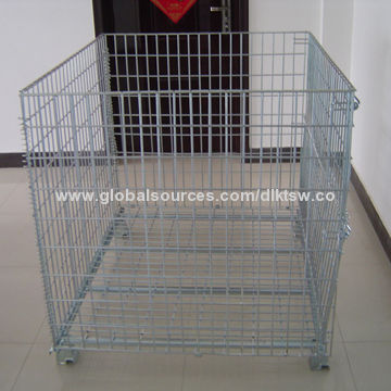 Storage Basket with Double Sideline, Used in Holding Machine Parts and Hardware Parts