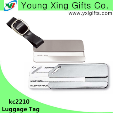 PU lether luggage tag/bag tag