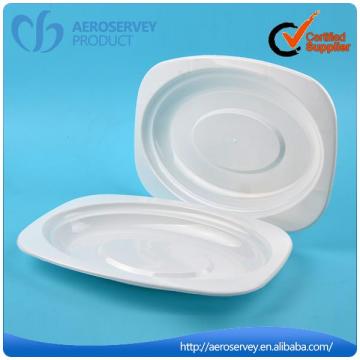 Hot selling OEM disposable rectangular paper plate for hotel