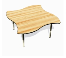 Modern Nursery to Middle School Durable Swerve School Furniture: Desks, Chairs, and Activity Tables