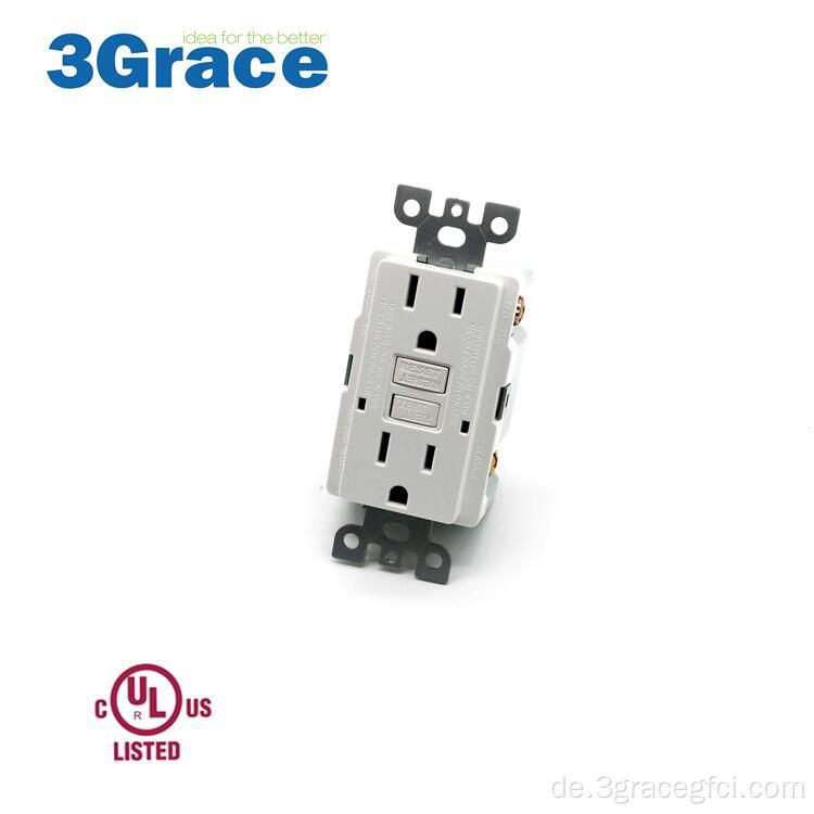 220V White GFCI -Steckdose Outlet