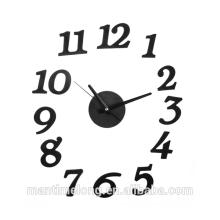 3D DIY wall clock clock digital wall clock