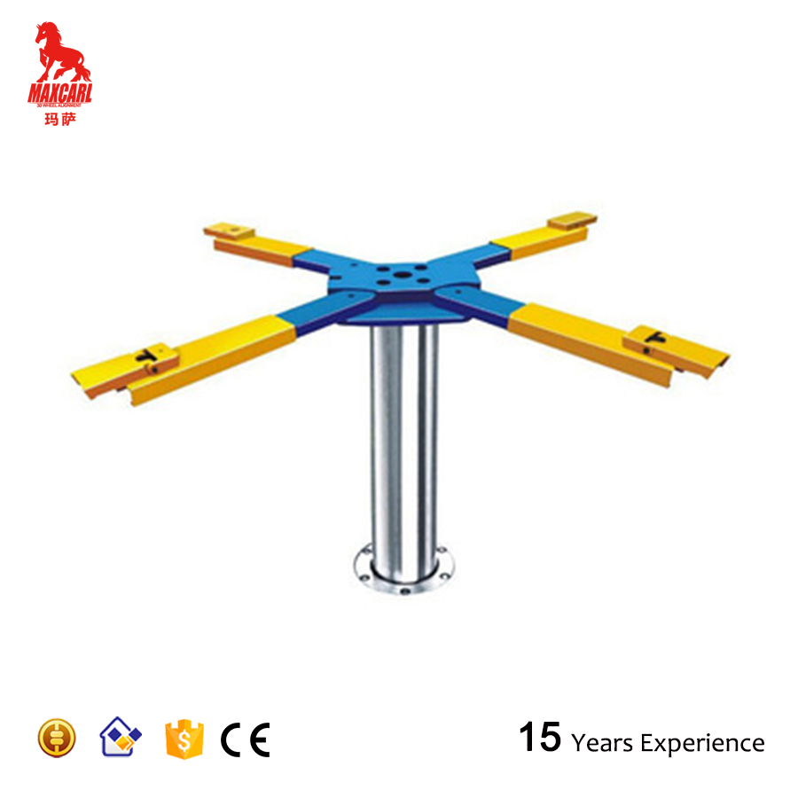 Hidden Hydraulic Single Column Lifter 4Ton ce approved machine