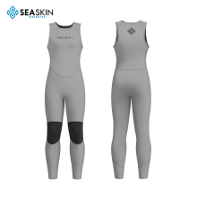 Seaskin Grey Color Kitesurfing Male Zipperless Wetsuits