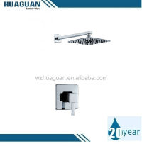 Bathroom Concealed thermostatic two square handles