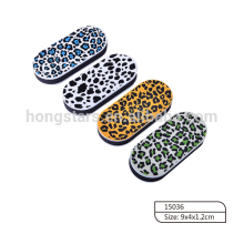 leopard print mini nail buffer nail buffing block