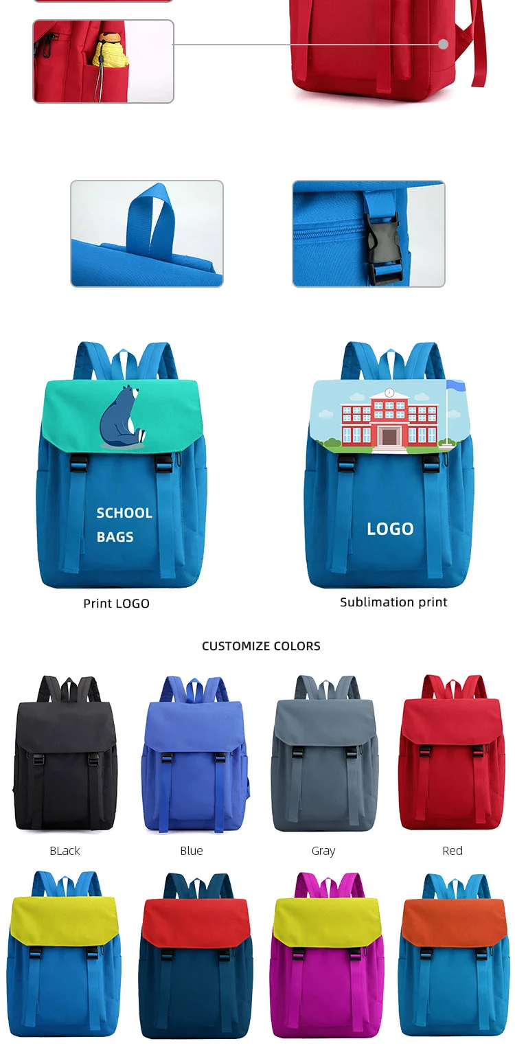 High-Quality Oxford Backpack School Bag for Fashion Girls Outdoor Backpack Custom Leisure Backpack