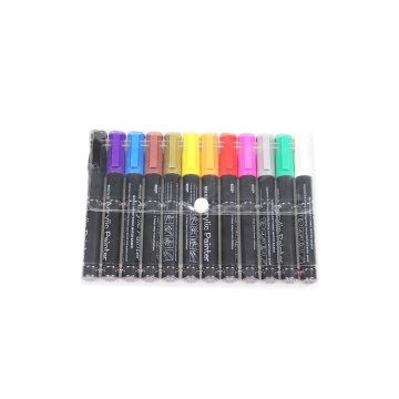 Fair Wholesale: 12 Colors 140mm Colorful Marker Pens for Children