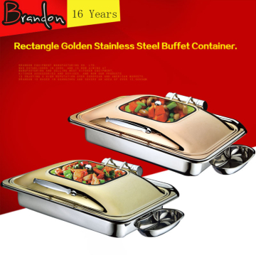 Good price fashionable buffet container / buffet stove / buffet server