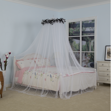 Bed Canopy Quick Easy Installation Feather Mosquito net