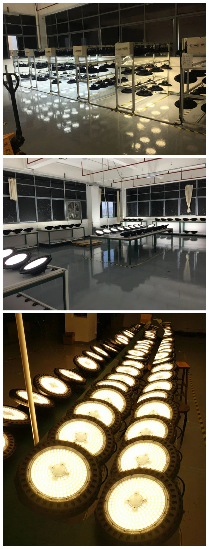 Dimmable High Brightness Industrial Highbay Interior LED Lighting UFO 100W