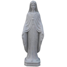 Large Size White Marble Figure Sculpture Of Lady