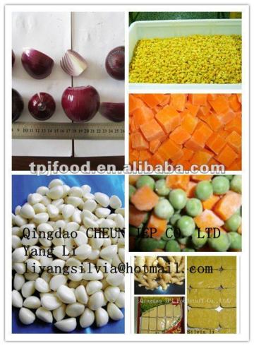 iqf frozen vegetables (deep frozen vegetables) with FDA,BRC,HALAL,HACCP,KOSHER